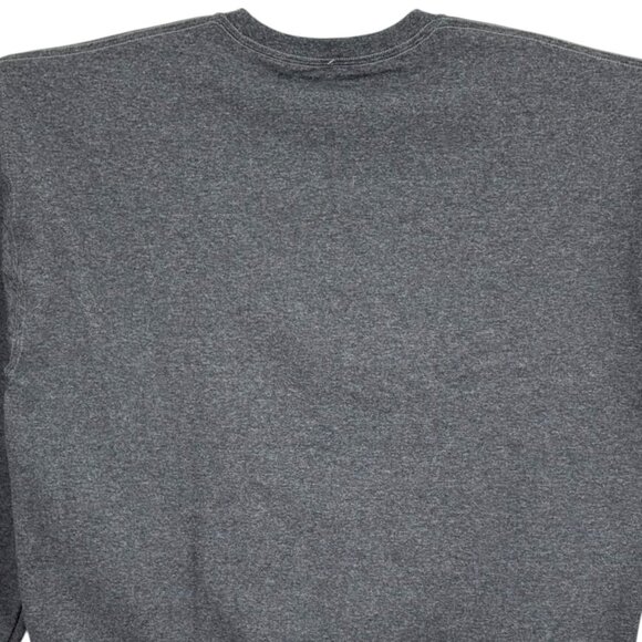 Athletic Works Mens Fleece Pullover Gray Sweatshirt L 42-44 Moisture Wicking NWT - Picture 4 of 10